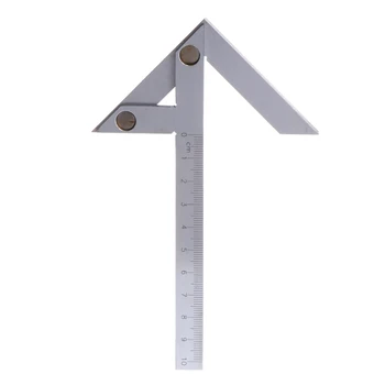 

Centering Square 100*70mm Gaging Center Gauge Round Bar Marking Center Finder W-store Jan14