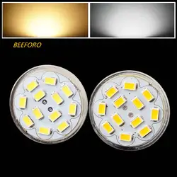 Hrsod 10X GU4 (MR11) 6 Вт 12 SMD 5730 570 LM натуральный белый теплый белый MR11 светодио дный пятно света лампы DC 12 В светодио дный Spotlight светодио дный лампа