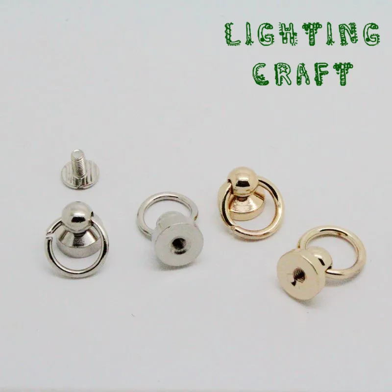 6mm Bronze Sewing Nipple Rivet Rose Gold And Silver Colors For Clothes