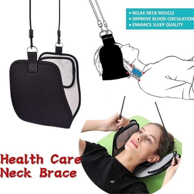 Special Price Health Care Neck Brace Headache Back Shoulder Pain Relief Hammock Cervical Neck Traction Device Neck Muscle Massage Stretcher
