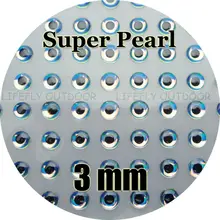 3 мм 3D Супер. жемчуг/ 450 мягкие формованные 3D голографические рыбные глаза, Овальный зрачок, муха, джиг, изготовления приманки