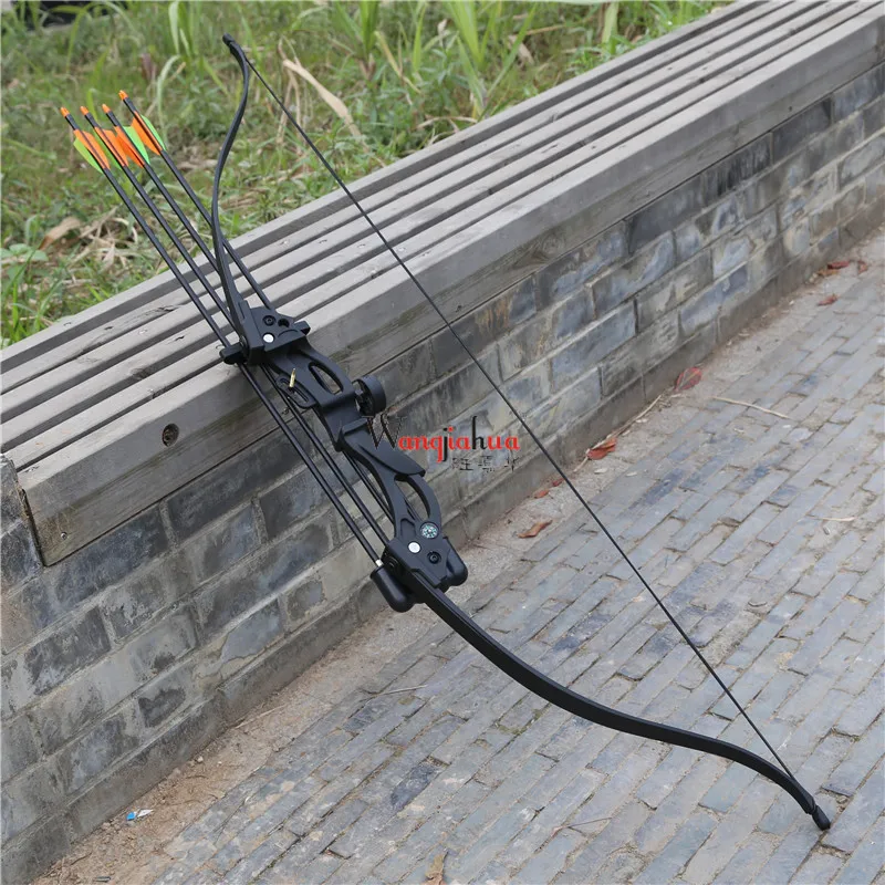

Left/Right Hand Bow 25 Pounds Recurve Bow and Arrow Set Outdoor Match Shooting Game