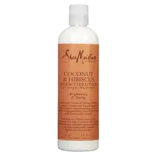 SheaMoisture кокосовое Гибискус для тела молоко естественное увлажнение, Анти-аллергия и увлажнение/380 г