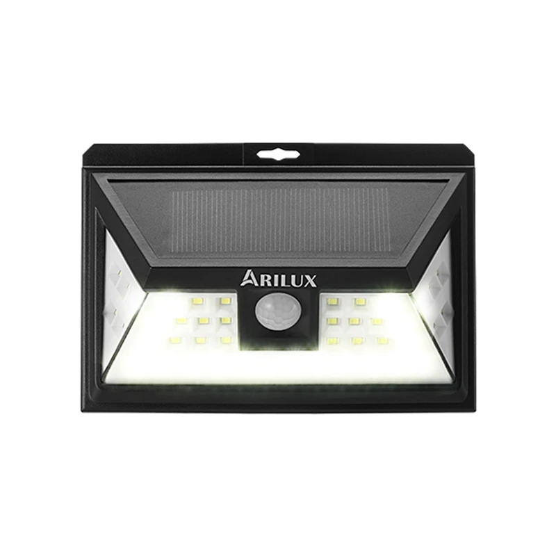 Lâmpadas Solares arilux al-sl11 44 led de Sensor Range : 8-10m