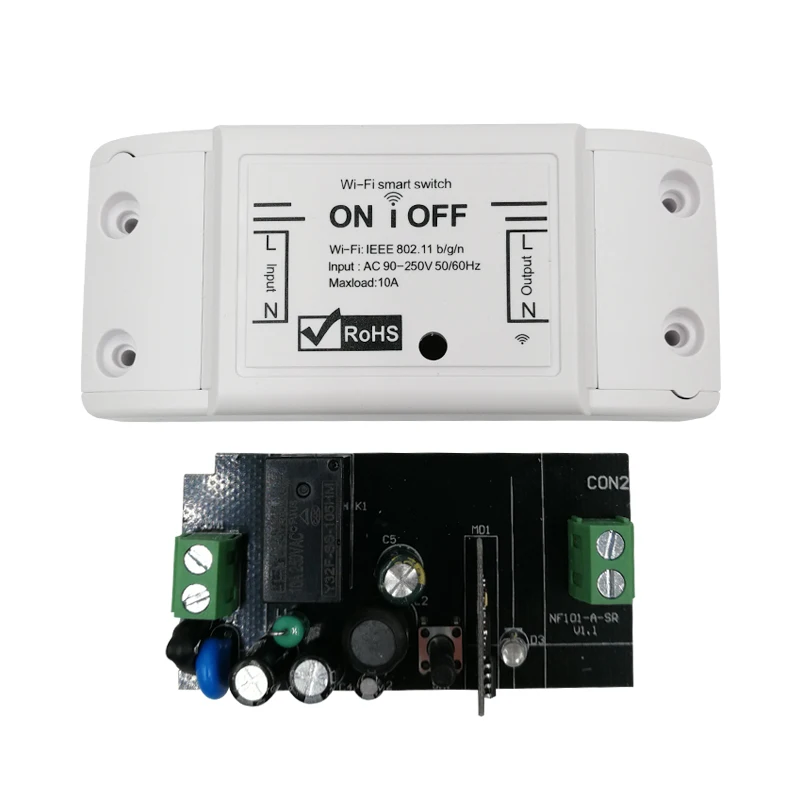 

WiFi Smart Switch Receiver Wireless Remote Controller DIY Home Automation Relay Module Timer for Alexa IFTTT Google Home