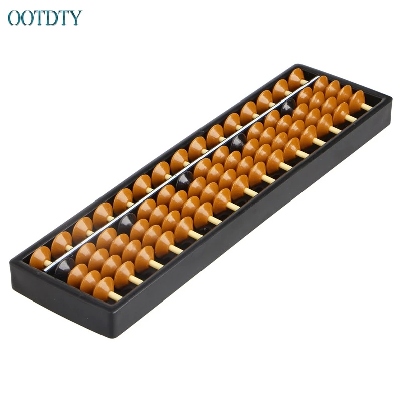 

Plastic Abacus 15 Digits Arithmetic Tool Kid's Math Learning Aid Caculating Toys Brinquedo de matematica #046
