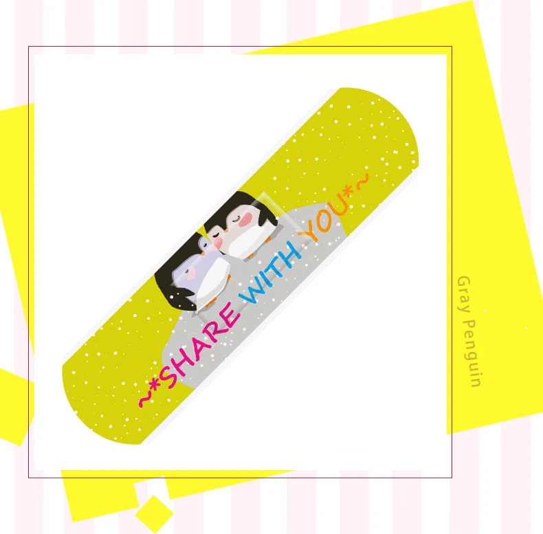 120 Pcs Cartoon Cute Band Aid Breathable Hemostasis Adhesive Bandages First Aid Emergency Kit Mini Band aid For Kids Children (18)