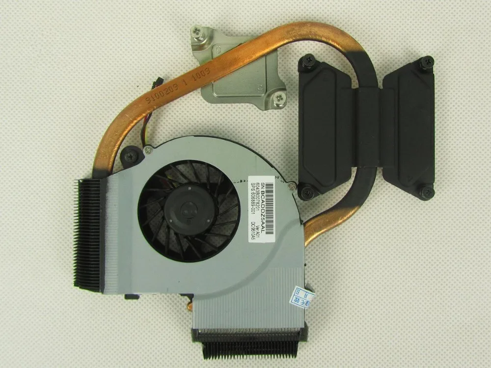 606889 001 6043B0078201 AMD CPU cooler for HP pavilion DV5 2000 DV5