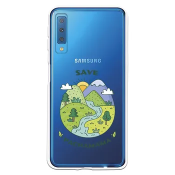 

Stand case costume drawing Save Pachamama WP003 for Samsung Galaxy A7 2018