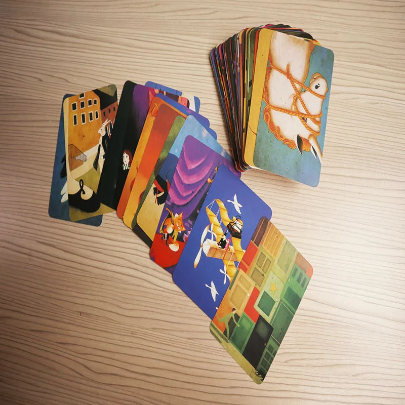 

Children's adult educational toys Words and phrases wonderfully dixit extended version party board game Entertainment cards