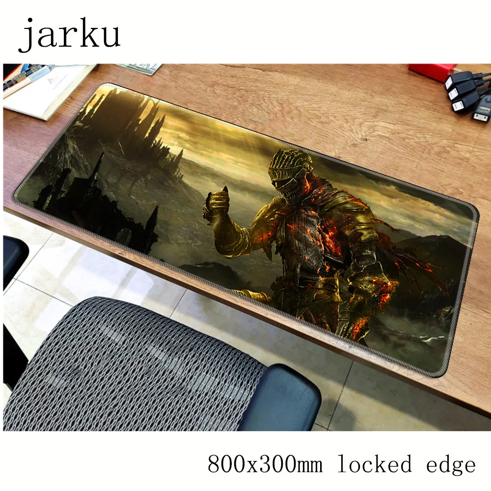 Коврик для мыши dark souls геймер 800x300 мм коврик notbook большой игровой подарок мальчика