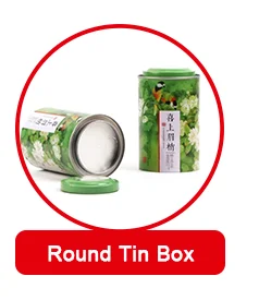 Xin Jia Yi Packaging Round Small Tin Can Food Grade Custom Printed Metal Tin Box