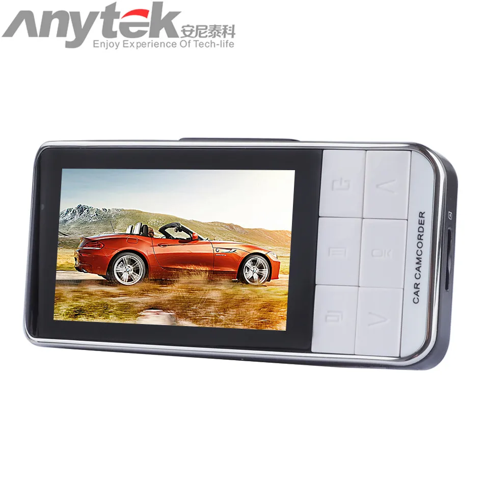 Hot Original Anytek AT66A Car Camera DVR Recorder full HD Novatek 96650 Black Box 170 Degree 6G Lens Super Night Vision Dash Cam