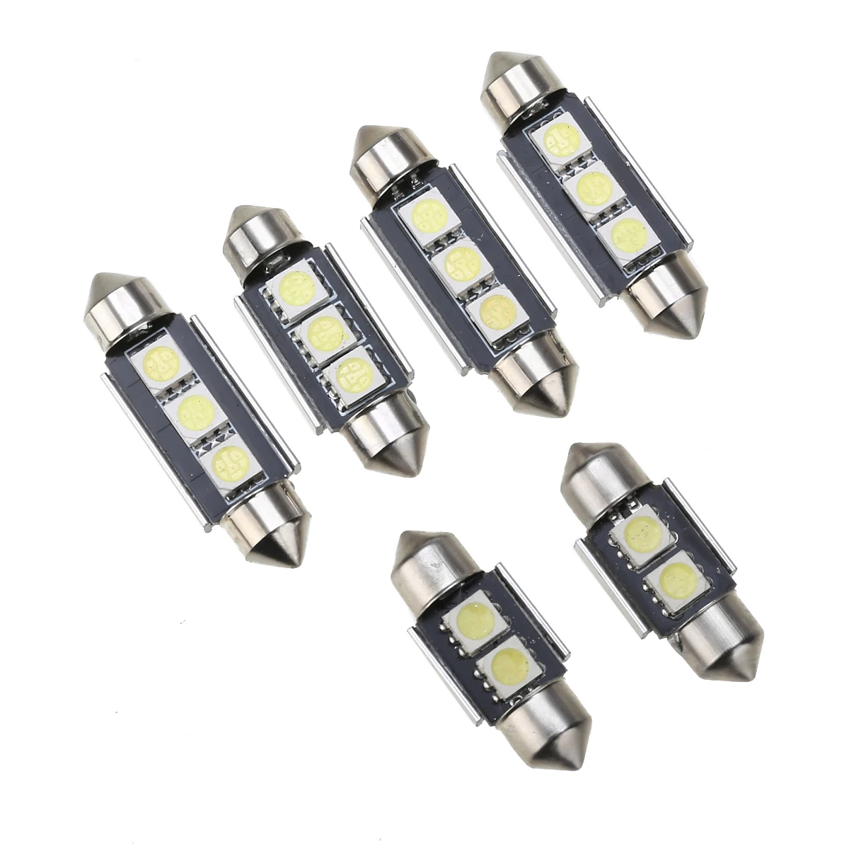 New 25pcs 12V T10 5056 Festoon Car Interior White LED Light Bulb Kit For BMW X5 E70 M 2007-2013
