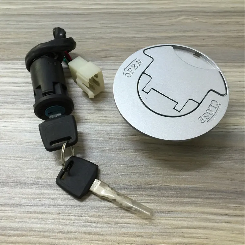 Starpad para Acessórios da Motocicleta para Grandes Tanque de Tanque de Ferro com Chave Bezerros Praia Bloqueio Duplo Aberto um