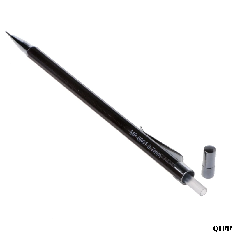 Прямая поставка и 3 шт 0,7 мм автоматический карандаш для офиса и школы металлические ручки поставки механический карандаш APR28