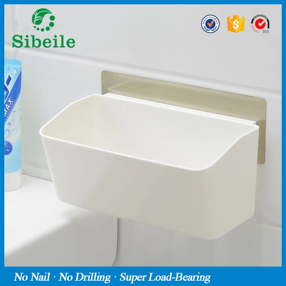 SBLE Kitchen Cookware Spice Dinnerware Kitchenware Shelf Storage Sucker Rack Holder Organizer Tableware box Chopstick Holder