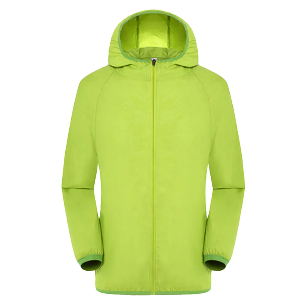 JAYCOSIN, мужская куртка, быстро сохнет, кожа, куртки, Ветрозащитный Ультра-светильник, непромокаемая ветровка, Мужская одежда, уличная одежда, veste homme 624 - Цвет: GN