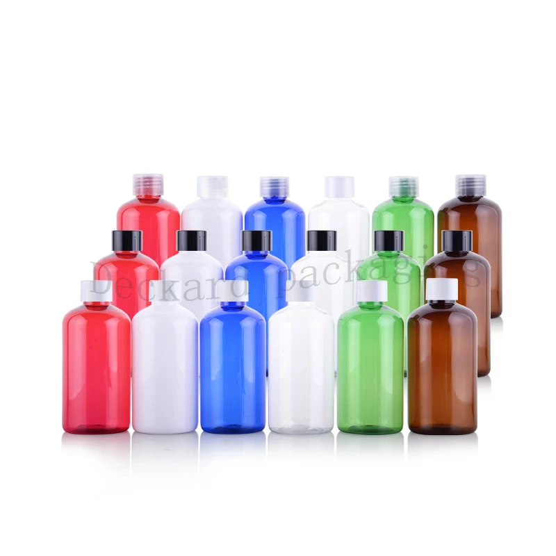 20pcs 220ml empty Multicolor shampoo bottles ,travel set bottles for