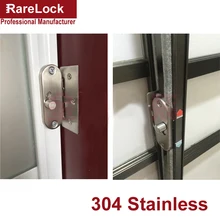 Aço inoxidável trava deslizante fechadura da porta parafuso morto para as mulheres vestido sala de montagem quarto acessórios do banheiro celeiro diy rarelock ms447 a