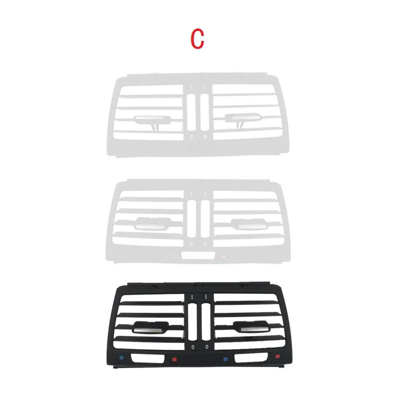 Задняя центральная консоль свежего воздуха на выходе вентиляционная решетка крышки для BMW X5 E70 X6 E71 64226954954