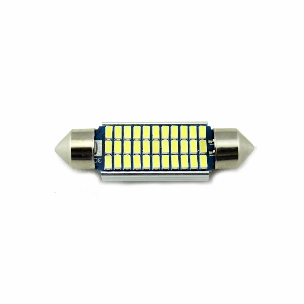 Яркий 1 шт. C5W светодиодный купол Festoon canbus 3014 18 SMD 27SMD 30SMD 33 интерьерные огни 31 мм 36 39 41