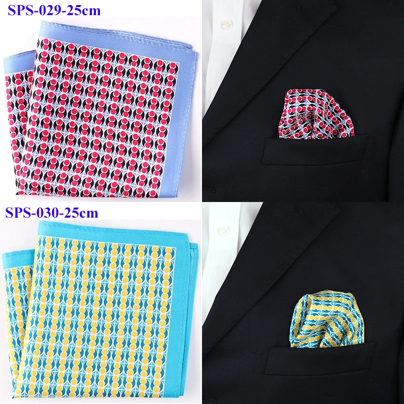Портной Смит чистый шелк платок с принтом Карманный квадратный высокое качество новая мода горошек мужские платок с разными цветами