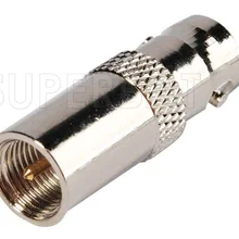 Superbat 5 шт. BNC-FME радиочастотный адаптер байонетное гнездо для FME прямой штекер коаксиальный разъем