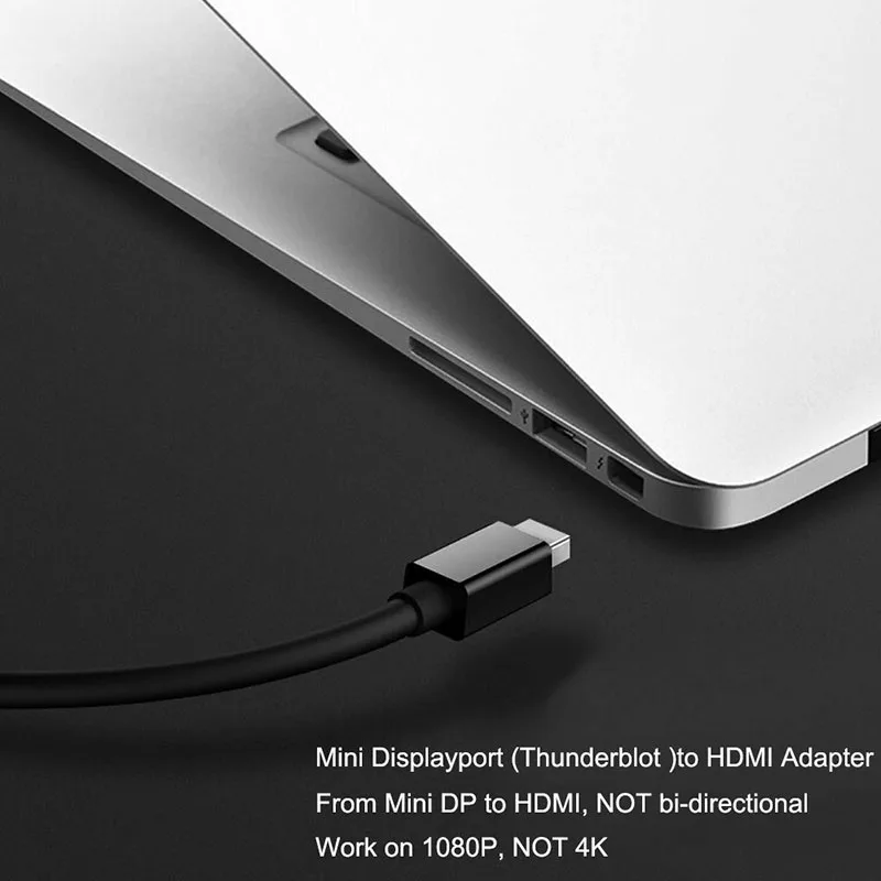 Лидер продаж 1080P Mini DP в HDMI Кабель адаптер для Apple Mac Macbook Pro Air Notebook DisplayPort конвертер