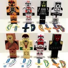 Hot Minecraft Brinquedos Conjunto de Brinquedo Blocos de Construção de Brinquedos Vingadores Super Herói Da Liga Da Justiça Figuras de Ação Brinquedos Para As Crianças # H