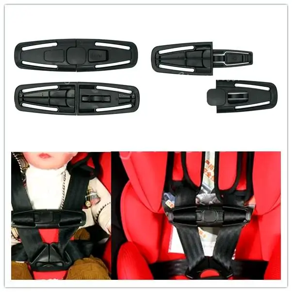 

Car Baby Child Safety Seat Strap Belt Harness Chest Clip Buckle Latch Nylon PA66 14.5x4cm