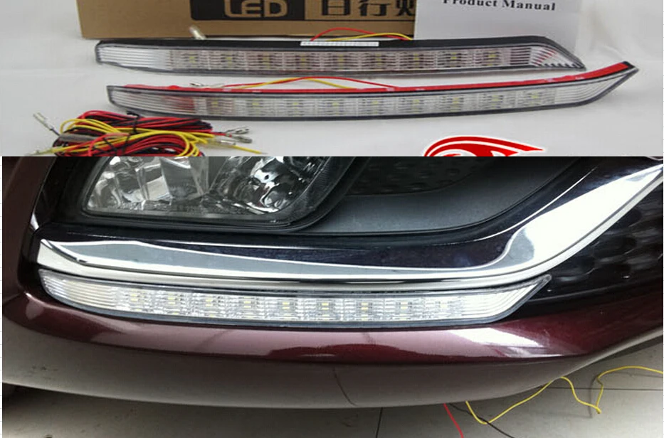 Free shipping , for Kia K3 cerato led drl daytime running light with yellow flicker turn light function easy installation Free shipping , for Kia K3 cerato led drl daytime running light with yellow flicker turn light function easy installation