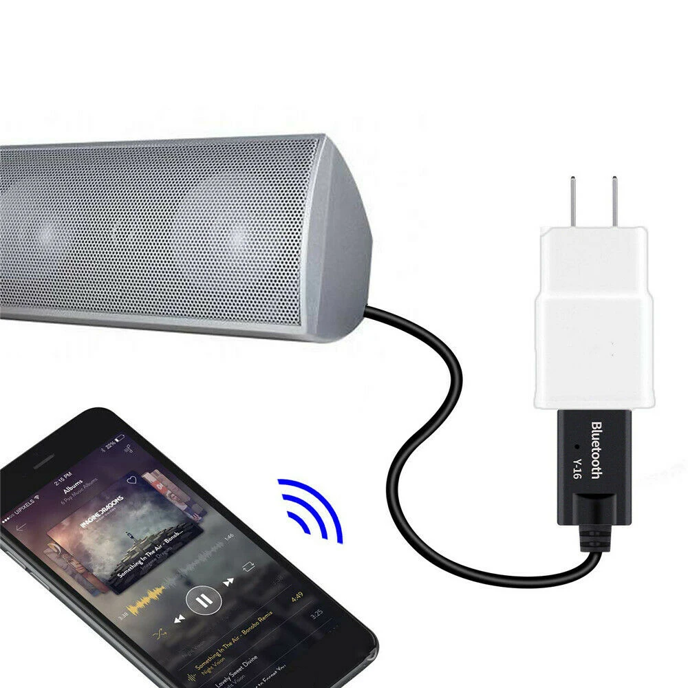 Новый Bluetooth аудио приемник USB адаптер 3 5 мм стерео для автомобиля вспомогательный