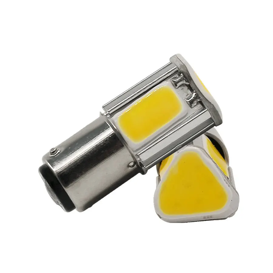 1156 1157 p21w bay15d ba15s P21/5 W led COB стоп сигнал заднего поворота Лампа 12В Белый Красный