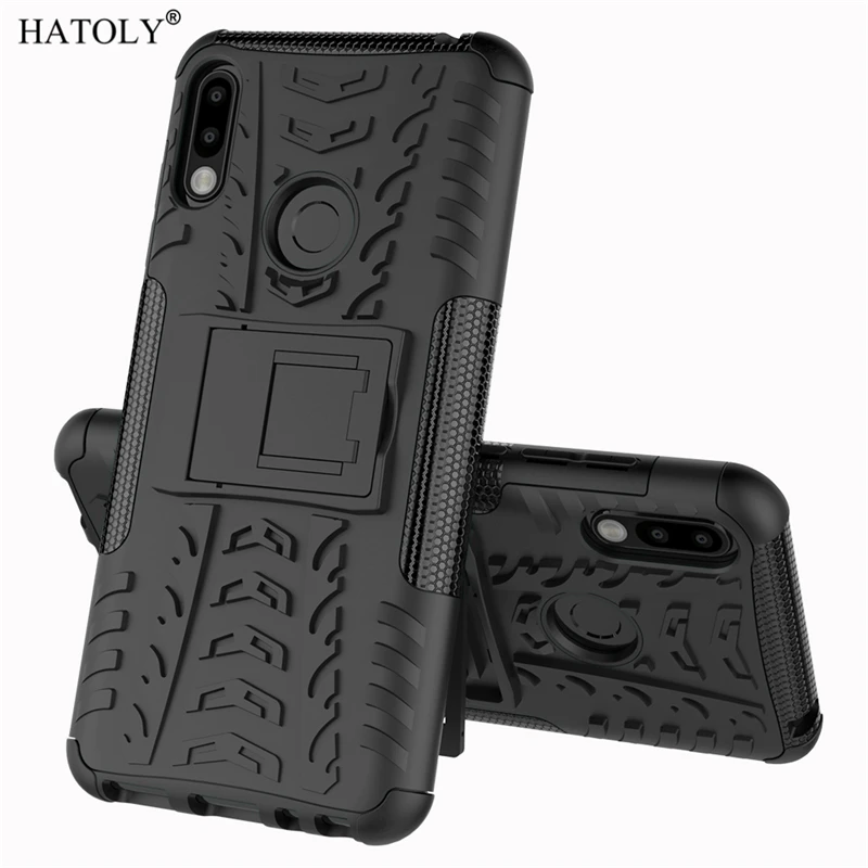 Чехол HATOLY для Asus Zenfone Max Pro M2 ZB631KL армированный Силиконовый прочный Жесткий