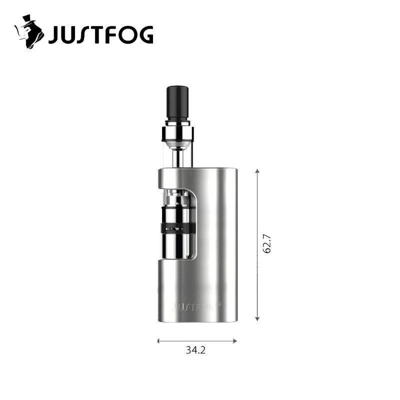 Оригинальный компактный набор JUSTFOG C14 с аккумулятором 900 мА/ч 1 8 мл защитой от