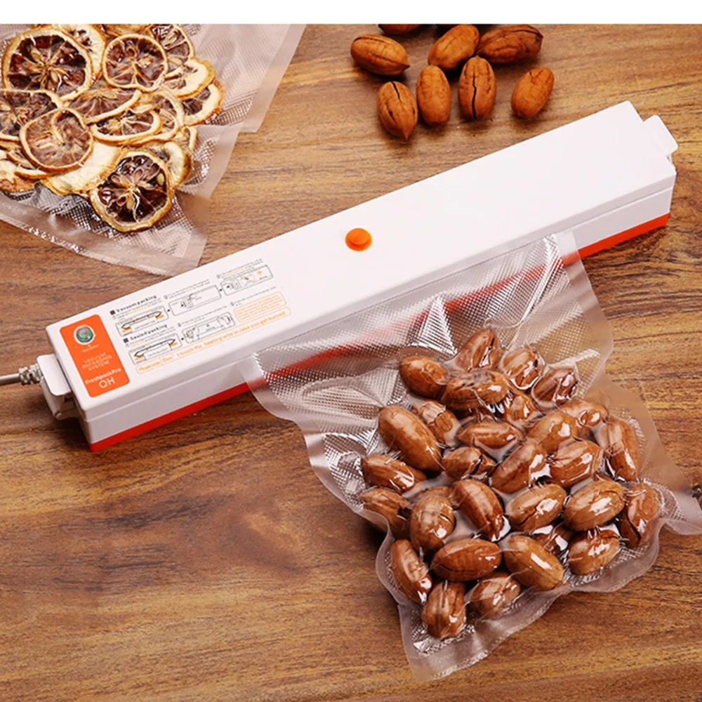 

6 Sizes 1 Roll Food Vacuum Bag Sealer Kitchen Food Fresh Long Keeping Storage Bags Fruit Meat Fish Saver Bag Kitchen Tools