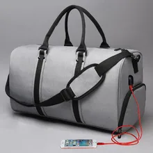Водонепроницаемый Для мужчин дорожные сумки Сумка для путешествий на Чемодан сумки мужские даффл сумки Дорожная сумка-тоут сумка большой Выходные Ночь Rusksack Зарядное устройство XL017