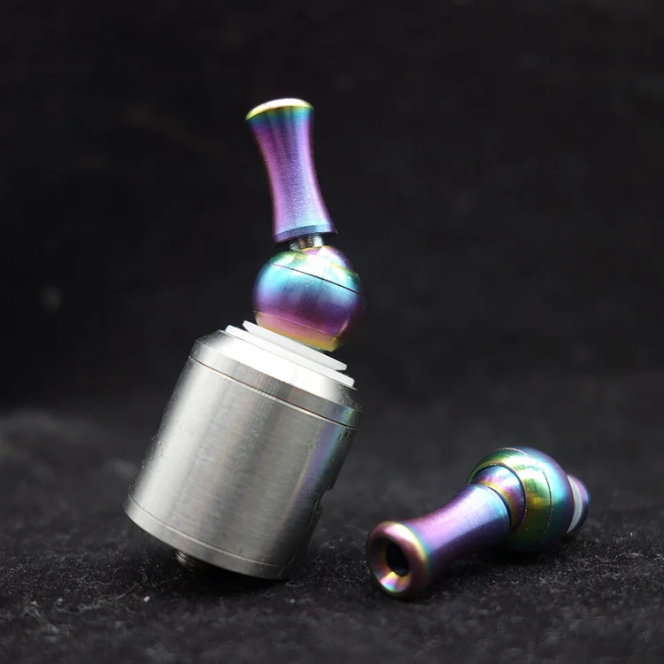 1pc Rainbow Rotating 360 Degree 510 Metal Drip Tips Detachable With Heat Insulation Slug 510 Atomizer E Cigarette 1pc Rainbow Rotating 360 Degree 510 Metal Drip Tips Detachable With Heat Insulation Slug 510 Atomizer E Cigarette