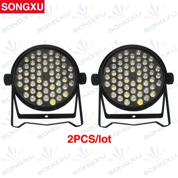 

SONGXU 2pcs/lot 1W*54PCS RGBW led par light/SX-PL5401