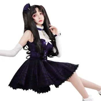 

2019 New Hot Fate/stay night Fate/Grand Order Tohsaka Rin Dress fate Lunar Girlfriend Cosplay Costume Female Lolita Costume
