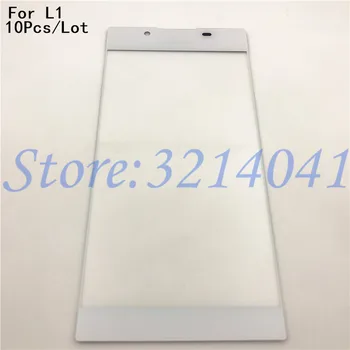 

10Pcs/Lot Original 5.5 inches For Sony Xperia L1 G3311 G3312 G3313 Glass Front Outer Glass Lens Touch Screen Panel+Logo