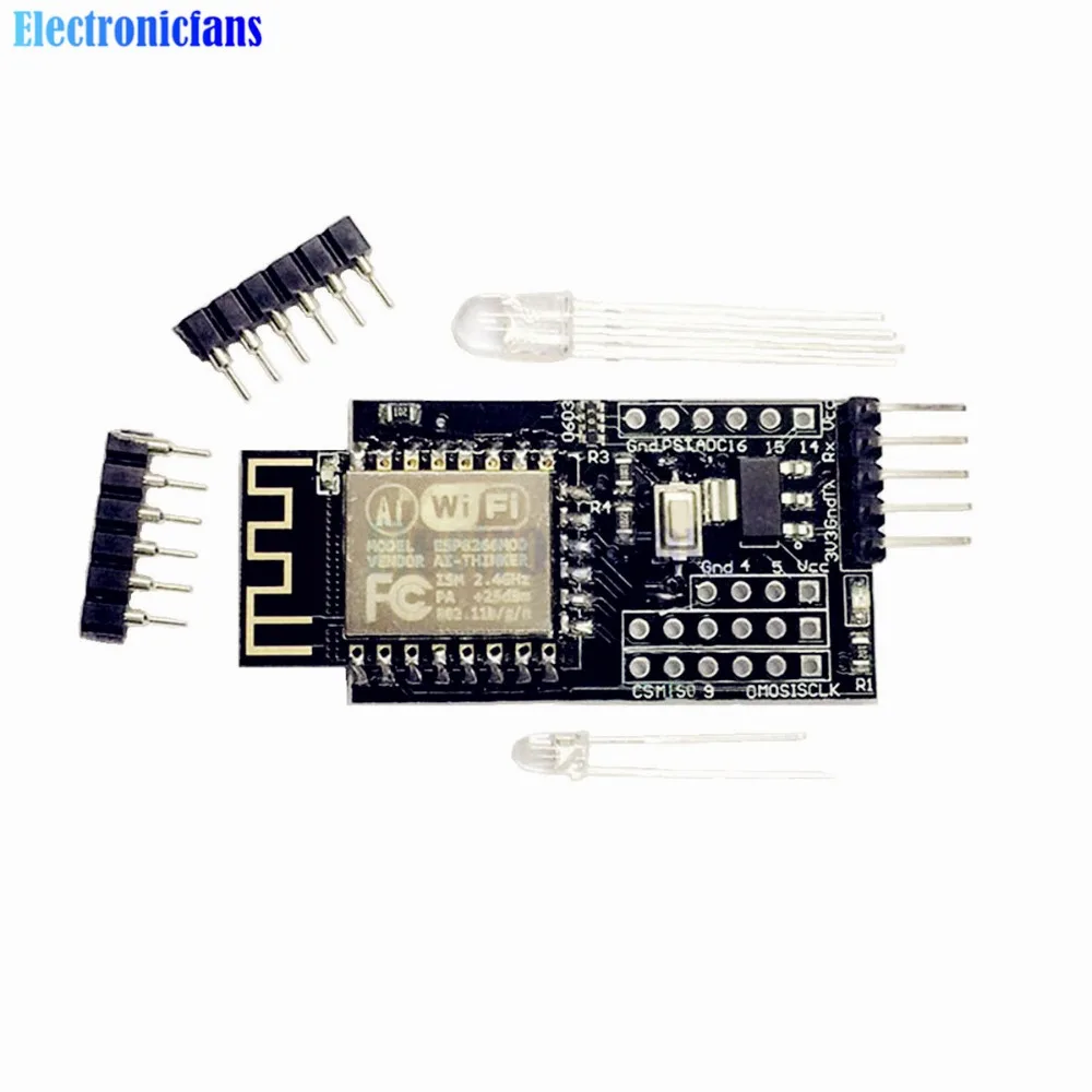Новый ESP8266 ESP 12F для Wemos D1 R3 макетная плата NodeMCU Wifi модуль расширения с RGB LED DIY|esp8266