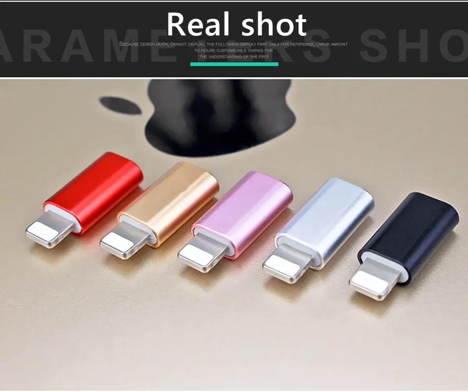 !ACCEZZ Portable Micro USB To Lighting For Apple Adapters For iphone X XS XR 6 7 5 Plus Sync Charger OTG Mini Converter For ipad (12)