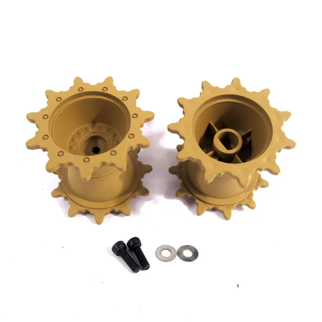Best Price HENG LONG driving wheels for 3918/3918-1 RC tank U.S. M1A2 ABRAMS 1/16 Plastic spare parts drive wheel sprockets