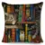 Cute Book Cat Party Cushion Cover Decor Cartoon Animal Pillowcase Printing Cojines Polyester Pillow Case  for Sofa Home 45x45cm 14