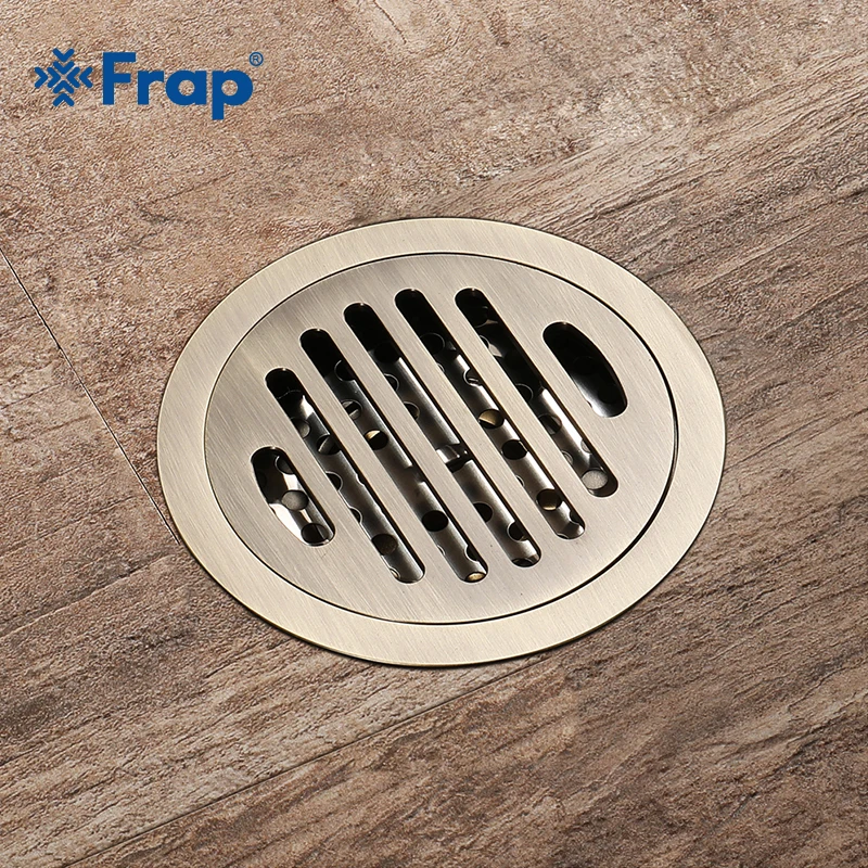 Frap высокое качество анти запах ванная душевая сливная напольная 10 СМ Круглая