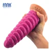 FAAK – énorme plug anal en silicone, godemiché de conque animal, ventouse cousue, rose, long, produits sexuels pour adultes, jouets sexuels pour femmes et hommes ► Photo 1/6