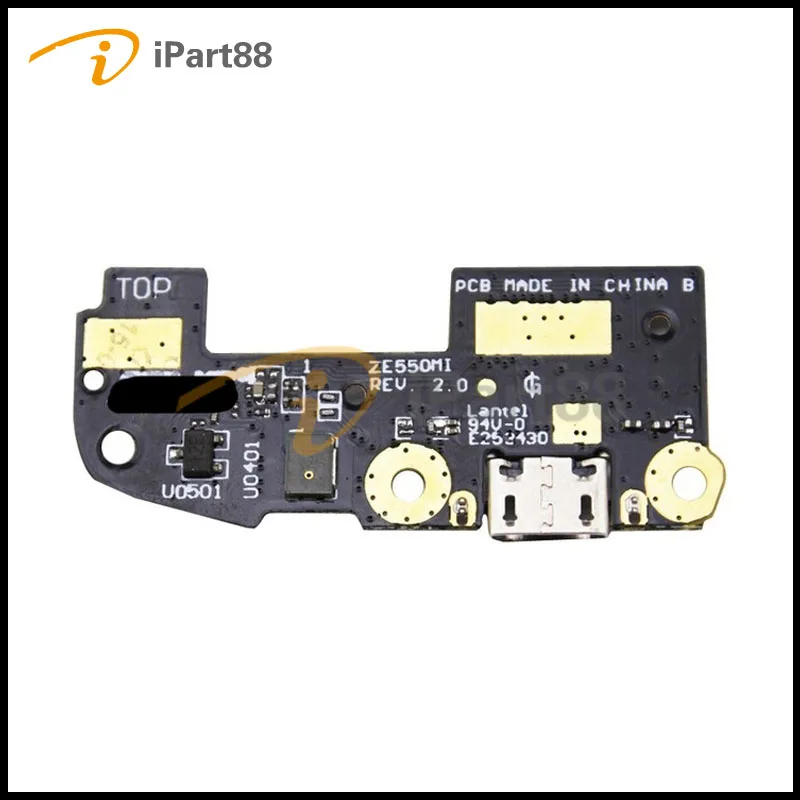 iPart88 Mic Microphone Board Dock Connector USB Charging Port Flex Cable For ASUS Zenfone 2 ZE550ML ZE551ML 5.5&quot | Мобильные