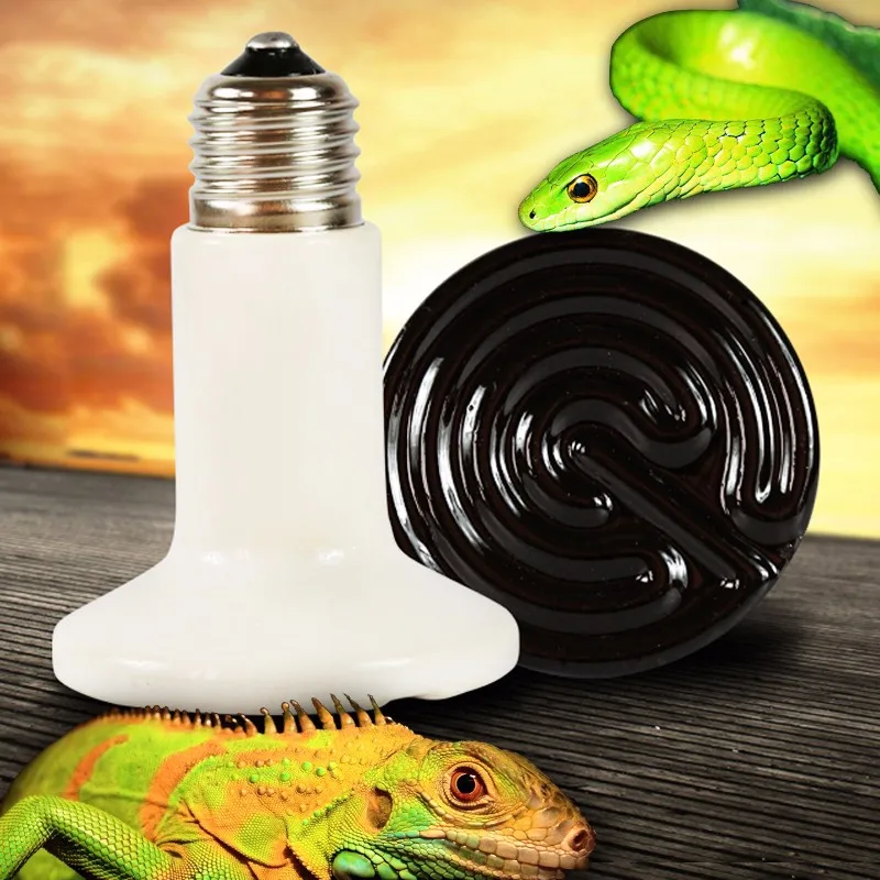 

Pet Infrared Emitter Ceramic Heating Lamp E27 Heat Light Bulb Reptile Brooder 75mm 25W/50W/75W/100W/150W/200W 110V/220V